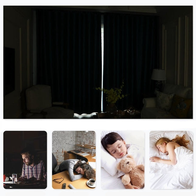 Sinivioletti lämpöä eristävä pimennysverho