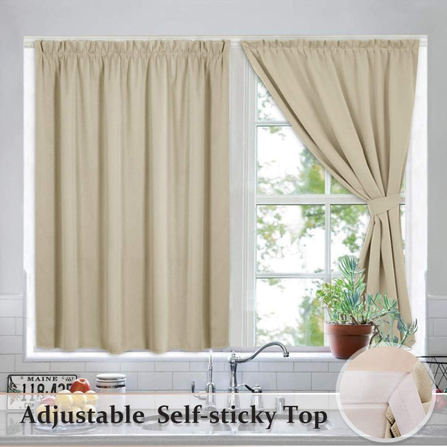 Lyhyt itseliimautuva pimennysverho keittiöön