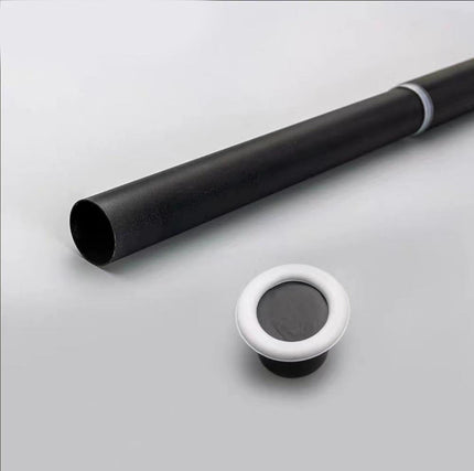 Moderni säädettävä teleskooppinen verhotanko