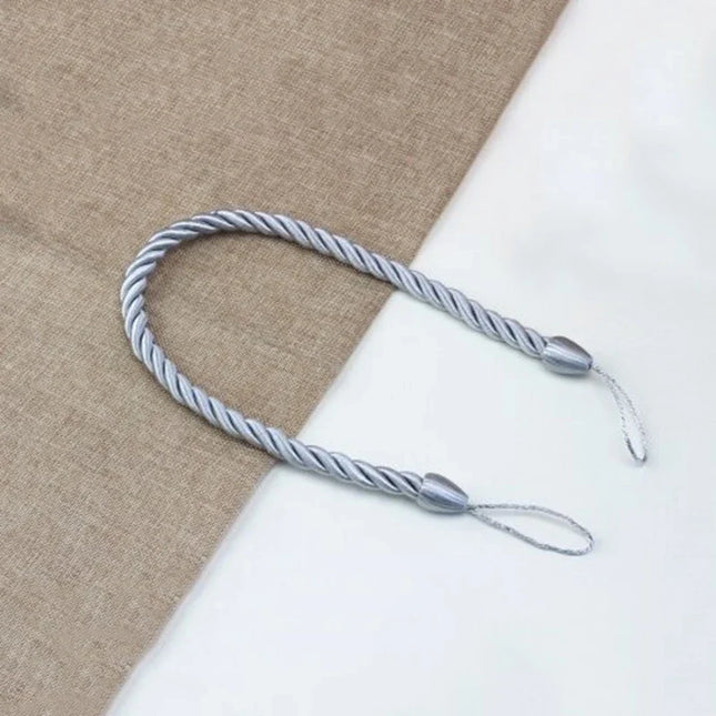 Koristeellinen punottu köysi verhoille