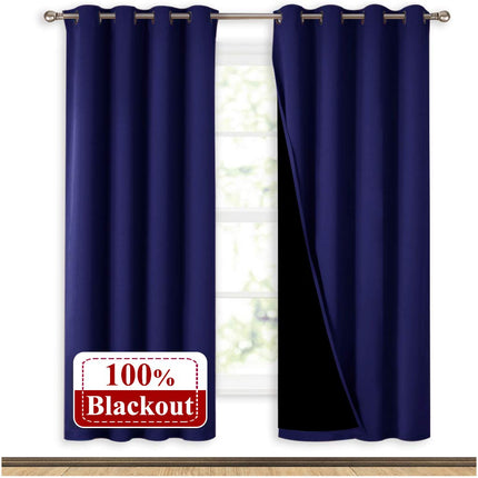 Sinivioletti lämpöä eristävä pimennysverho