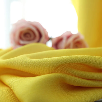 Kaksivärinen moderni verho harmaa-keltainen