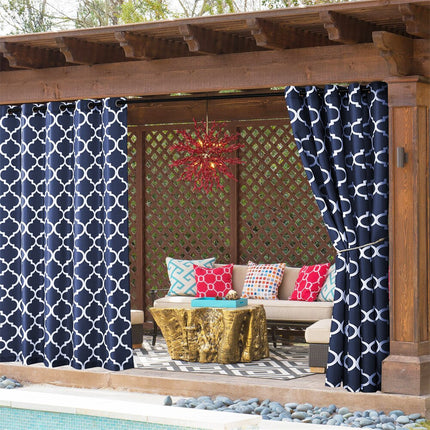 Säänkestävä ulkoverho terassille