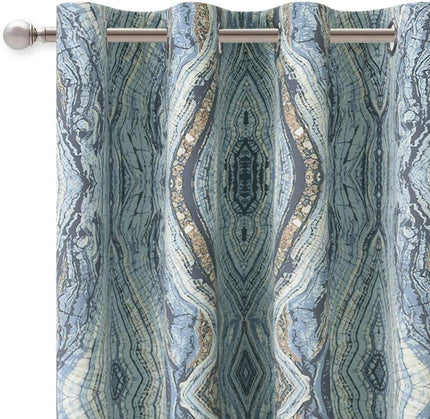 Moderni verho abstraktilla kuviolla