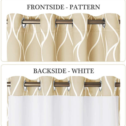 Kuviollinen pimennysverho aaltolinjoilla