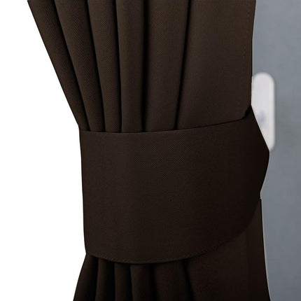 Yksivärinen pimennysverho nauhakiinnityksellä