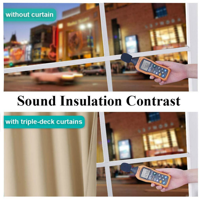 Lämpöä eristävä ja suodattava pimennysverho