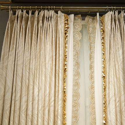 Ylellinen pimennysverho klassiseen makuuhuoneeseen