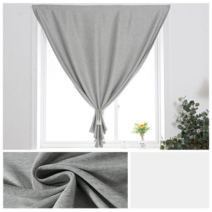 Harmaa tarranauhaverho helppoon asennukseen