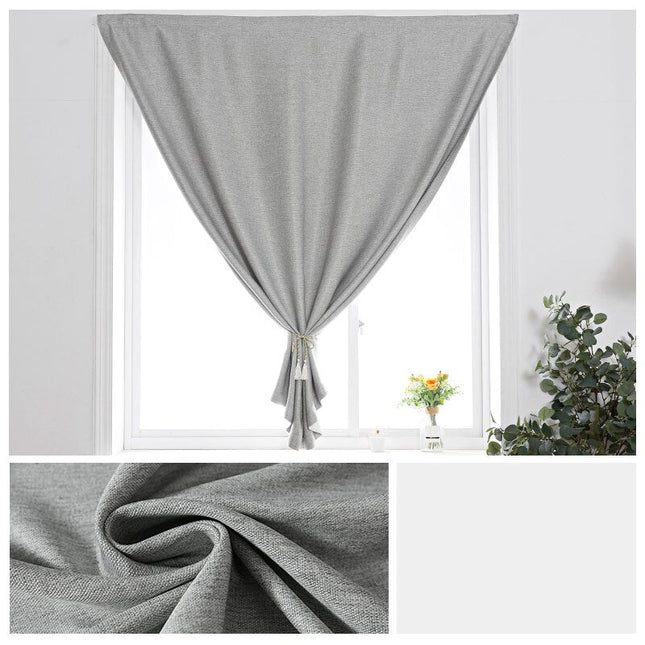 Harmaa tarranauhaverho helppoon asennukseen
