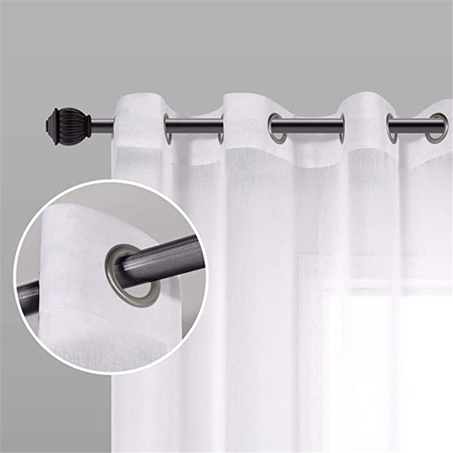 Moderni liukuvärjätty mustavalkoinen valoverho