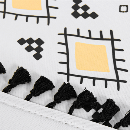 Boheemi etninen verho tupsureunuksella