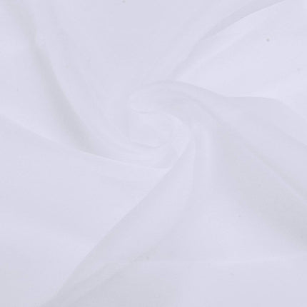 Kevyt ja ilmava valkoinen valoverho