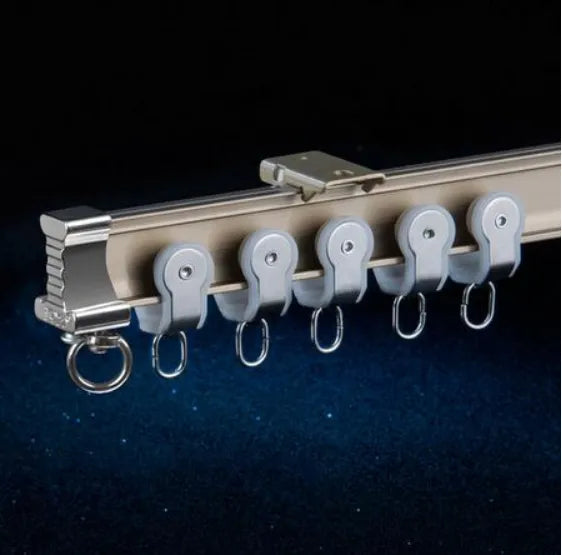 Taivutettava verhokisko kaareviin ikkunoihin