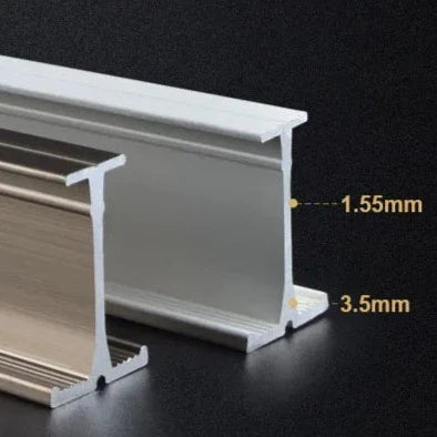 Taivutettava verhokisko kaareviin ikkunoihin