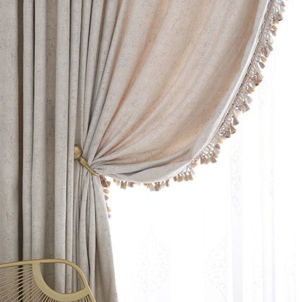 Boho-verho hapsuilla ja tupsuilla