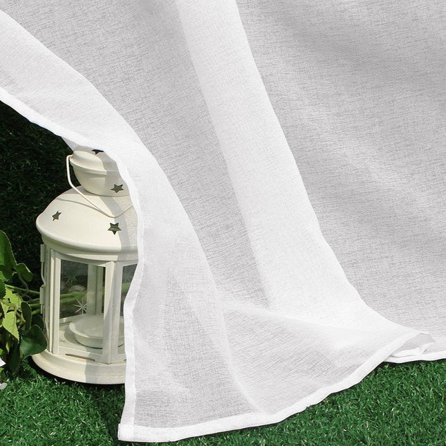 Pellavatyylinen säänkestävä ulkoverho