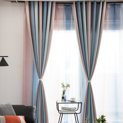 Liukuvärjätty pimennysverho lastenhuoneeseen