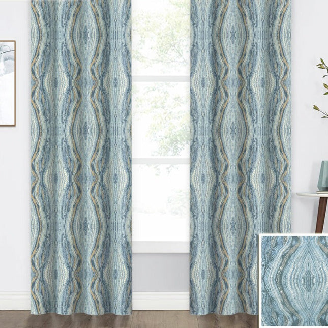 Moderni verho abstraktilla kuviolla