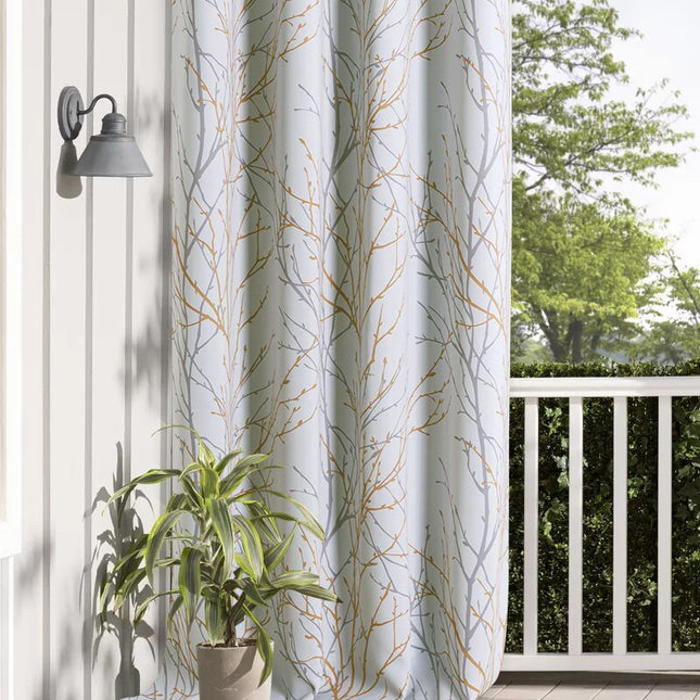 Kuviollinen ulkoverho parvekkeelle