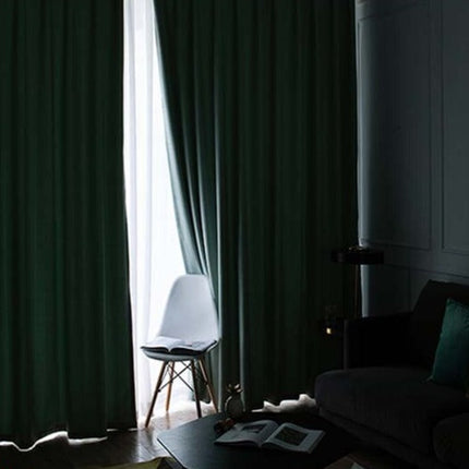 Pellavatyylinen ruskea pimennysverho