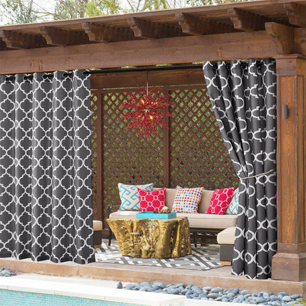 Säänkestävä ulkoverho terassille