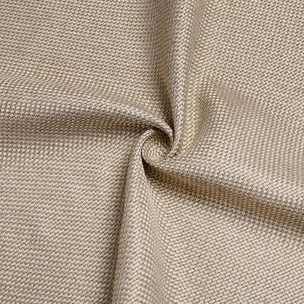 Yksivärinen beige kudottu pimennysverho