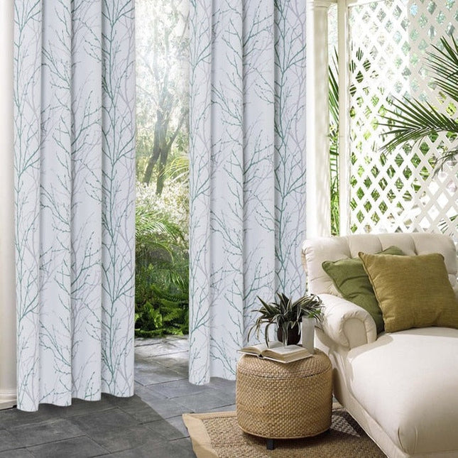 Kuviollinen ulkoverho parvekkeelle