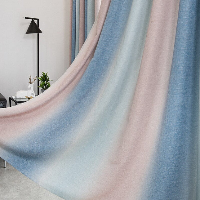 Liukuvärjätty pimennysverho lastenhuoneeseen