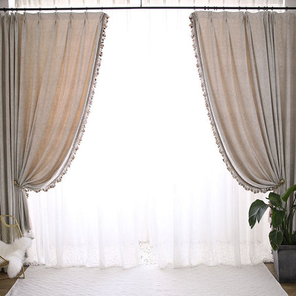 Boho-verho hapsuilla ja tupsuilla