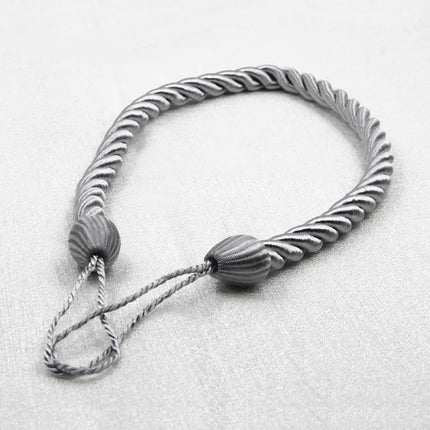 Koristeellinen punottu köysi verhoille