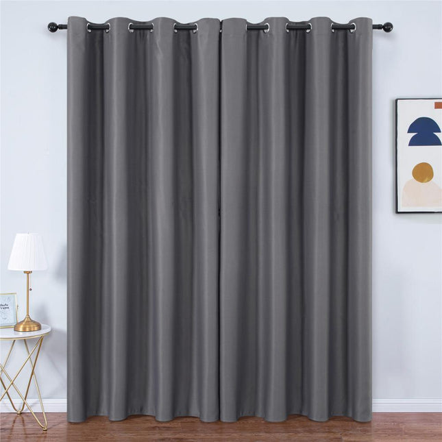 Antrasiitinharmaa pimennysverho lämpösuojalla