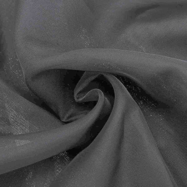 Harmaa läpikuultava verho tampeilla