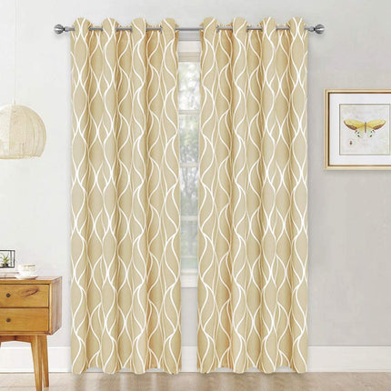 Kuviollinen pimennysverho aaltolinjoilla