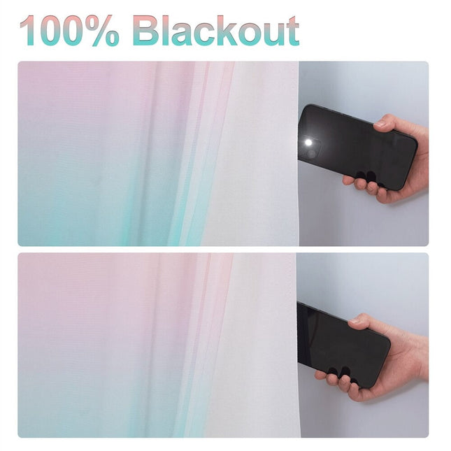 Pimennysverho liukuvärjätyllä ohuella verholla