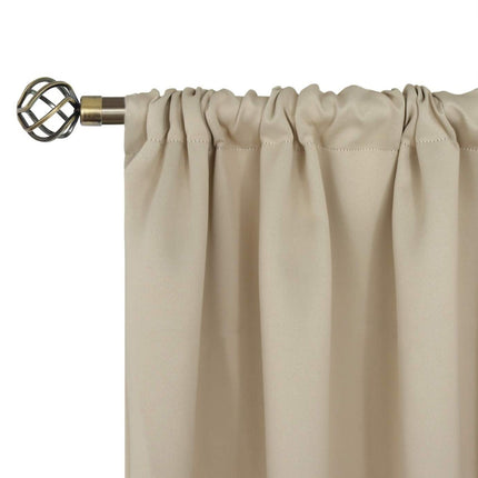 Beige ulkoverho tankokujalla terassille