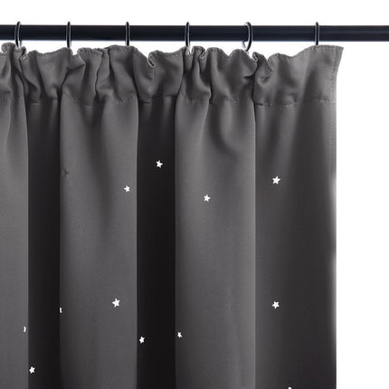 Yksivärinen moderni verho olohuoneeseen