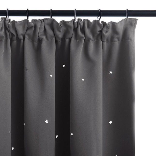 Yksivärinen moderni verho olohuoneeseen