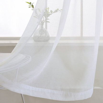 Pellavatyylinen säänkestävä ulkoverho