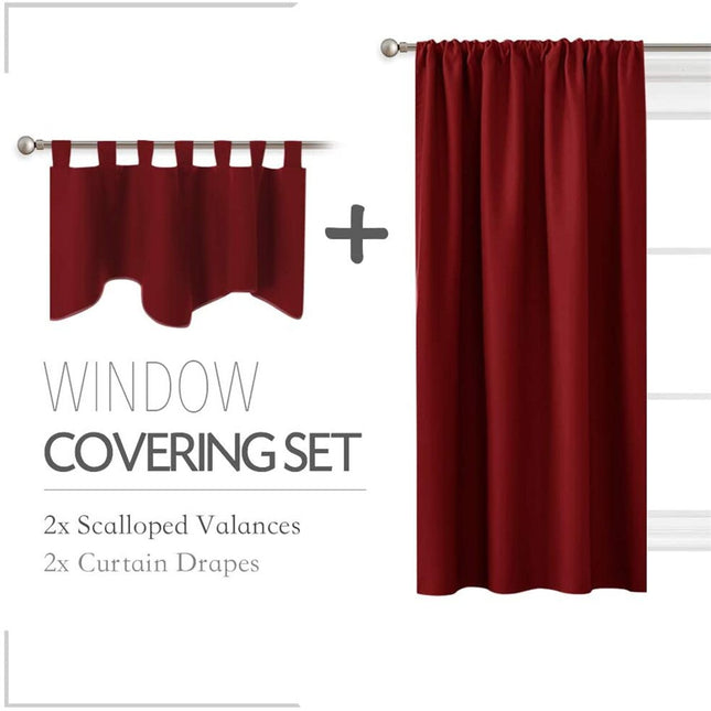 Pimennysverhosetti kahdella kappaverholla