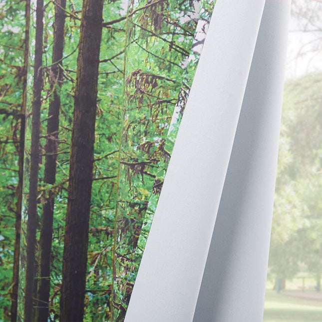 Ulkoverho metsäkuviolla parvekkeelle ja terassille