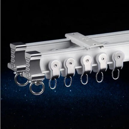 Taivutettava verhokisko kaareviin ikkunoihin