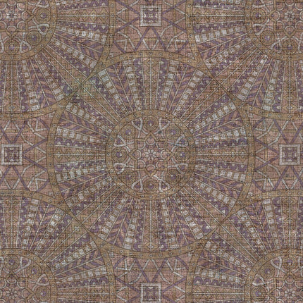 Mandala-kuvioinen pimennysverho makuuhuoneeseen