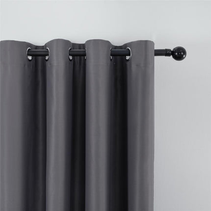 Antrasiitinharmaa pimennysverho lämpösuojalla