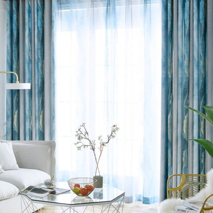 Kalanruotokuvioinen moderni sisustusverho