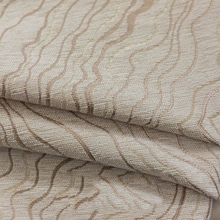 Ruskea pimennysverho aaltokuviolla