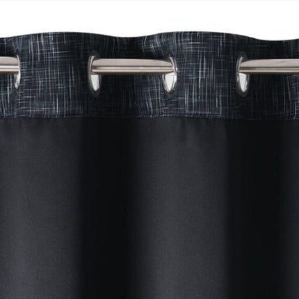 Struktuurikuvioinen pimennysverho olohuoneeseen