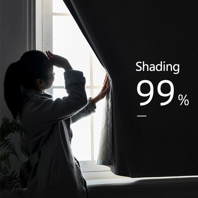 Persikanvärinen verho tarranauhakiinnityksellä