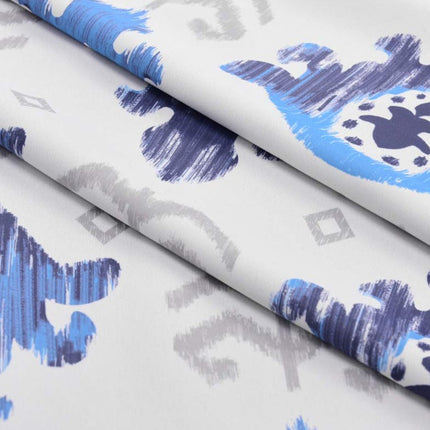 Boheemi pimennysverho itämaisella kuviolla