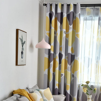 Abstrakti kuviollinen pimennysverho